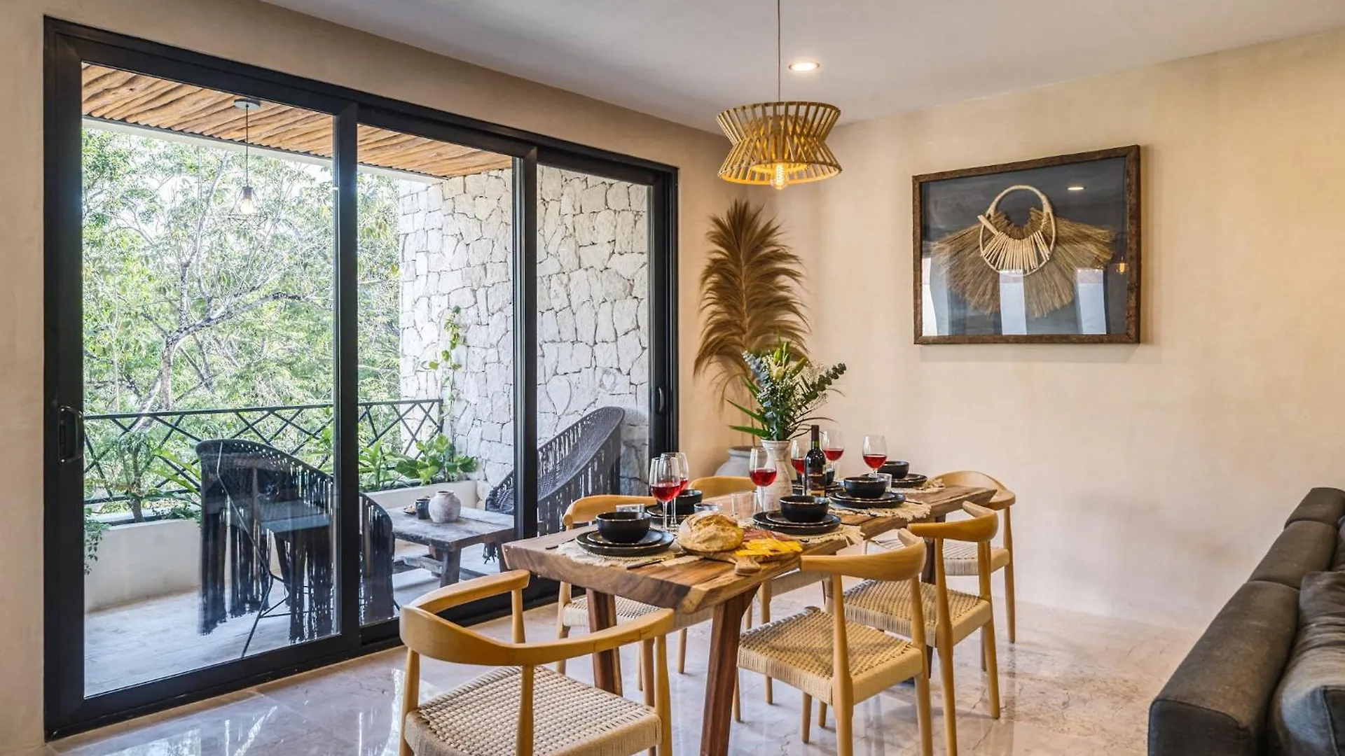 3Br Panoramic Ph W Sunset, Terrace, Private Pool Lejlighed Tulum